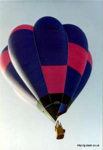 G-BUGS hot air balloon. Photograph by Balloon Spotters Archive
