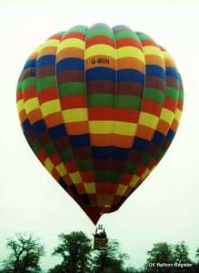 G-BUII hot air balloon. Photograph by Balloon Spotters Archive