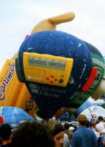 G-BUIZ hot air balloon. Photograph by Balloon Spotters Archive