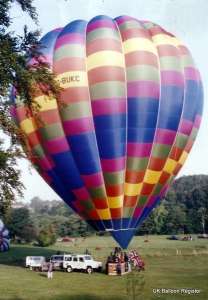 G-BUKC hot air balloon. Photograph by Balloon Spotters Archive