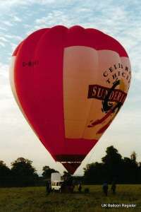 G-BUKI hot air balloon. Photograph by Balloon Spotters Archive