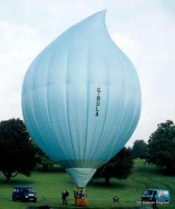 G-BULA hot air balloon. Photograph by Cameron Balloons