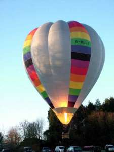 G-BULB hot air balloon. Photograph by Balloon Spotters Archive