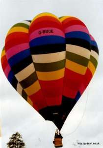 G-BUOE hot air balloon. Photograph by Balloon Spotters Archive