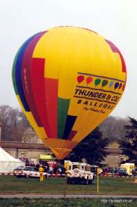 G-BUOT hot air balloon. Photograph by Balloon Spotters Archive