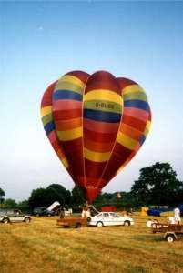 G-BUOX hot air balloon. Photograph by Balloon Spotters Archive