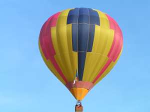 G-BUPD hot air balloon. Photograph by Kevin Boon