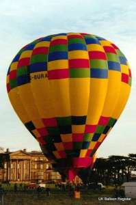 G-BURA hot air balloon. Photograph by Balloon Spotters Archive