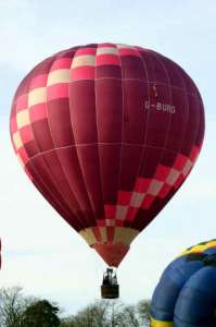 G-BURG hot air balloon. Photograph by Balloon Spotters Archive