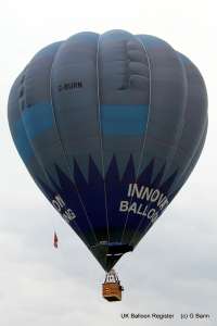 G-BURN hot air balloon. Photograph by G Bann