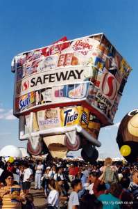 G-BUSP hot air balloon. Photograph by Balloon Spotters Archive
