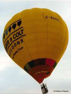 G-BUSU hot air balloon. Photograph by Balloon Spotters Archive