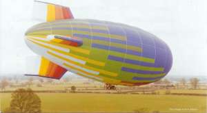 G-BUTS hot air balloon. Photograph by A Gibson