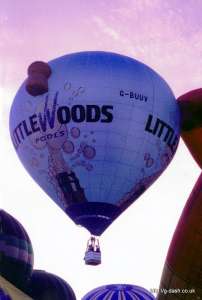 G-BUUV hot air balloon. Photograph by Balloon Spotters Archive