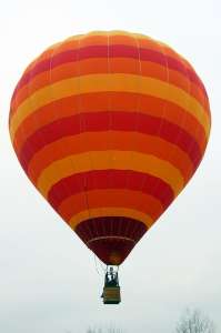 G-BUVB hot air balloon. Photograph by G Bann