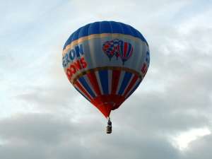 G-BUVG hot air balloon. Photograph by Balloon Spotters Archive