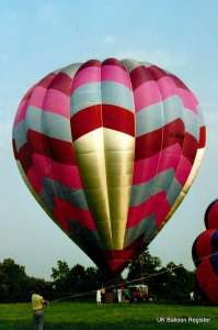 G-BUVK hot air balloon. Photograph by Balloon Spotters Archive