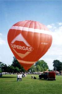 G-BUVT hot air balloon. Photograph by Balloon Spotters Archive