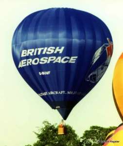 G-BUWF hot air balloon. Photograph by Balloon Spotters Archive
