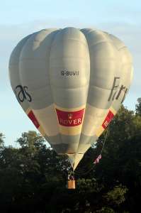 G-BUWU hot air balloon. Photograph by G Bann