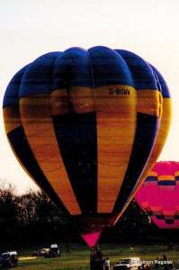 G-BUWW hot air balloon. Photograph by Balloon Spotters Archive