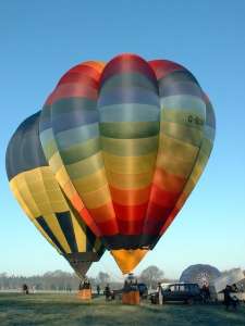G-BUWY hot air balloon. Photograph by Balloon Spotters Archive