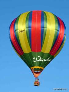 G-BUYC hot air balloon. Photograph by Balloon Spotters Archive