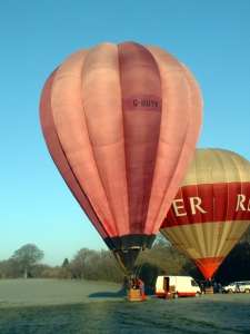 G-BUYN hot air balloon. Photograph by Balloon Spotters Archive
