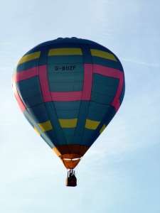 G-BUZF hot air balloon. Photograph by G Bann