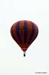 G-BVAO hot air balloon. Photograph by Kevin Boon