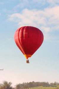 G-BVAP hot air balloon. Photograph by Graham Duke