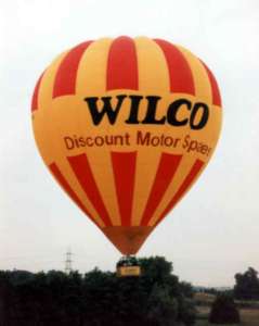 G-BVAU hot air balloon. Photograph by Paul Coman