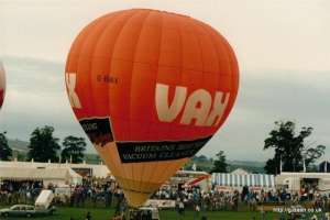 G-BVAX hot air balloon. Photograph by Graham Duke