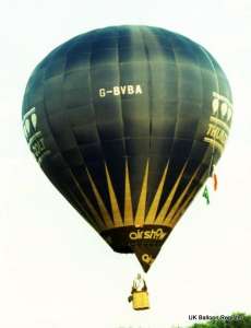 G-BVBA hot air balloon. Photograph by TBC