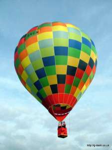 G-BVCN hot air balloon. Photograph by Balloon Spotters Archive