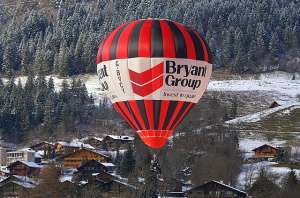 G-BVCY hot air balloon. Photograph by Richard Gahan