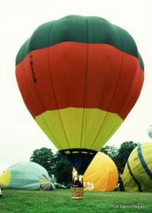 G-BVDM hot air balloon. Photograph by Balloon Spotters Archive