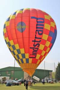 G-BVDS hot air balloon. Photograph by G Bann
