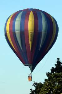 G-BVEN hot air balloon. Photograph by G Bann