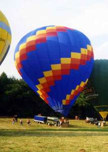 G-BVEW hot air balloon. Photograph by Balloon Spotters Archive