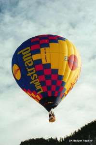 G-BVEX hot air balloon. Photograph by Graham Duke