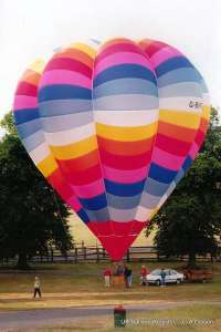 G-BVFP hot air balloon. Photograph by A Gibson