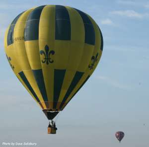 G-BVGB hot air balloon. Photograph by Dave Salisbury