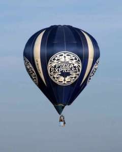 G-BVGJ hot air balloon. Photograph by Balloon Spotters Archive