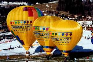 G-BVGV hot air balloon. Photograph by G Duke