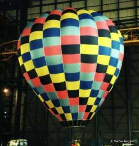 G-BVGX hot air balloon. Photograph by Balloon Spotters Archive