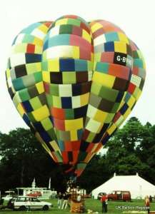 G-BVHO hot air balloon. Photograph by Balloon Spotters Archive