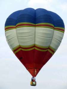 G-BVHR hot air balloon. Photograph by Mike Burdett