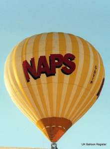 G-BVIM hot air balloon. Photograph by Graham Duke