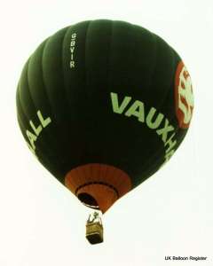 G-BVIR hot air balloon. Photograph by Balloon Spotters Archive